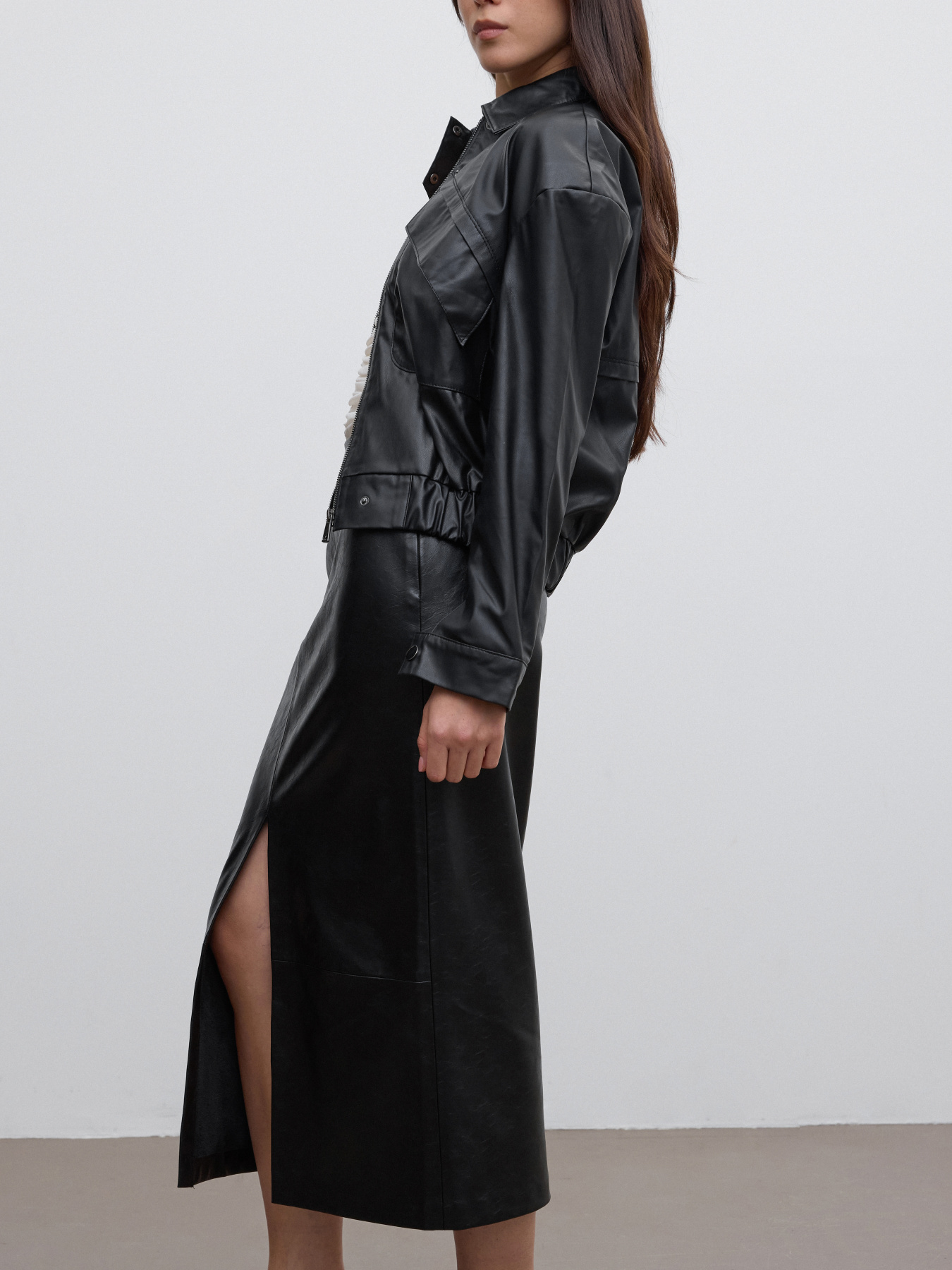 Шкіряна куртка Estro модель 00484-9101 Фото