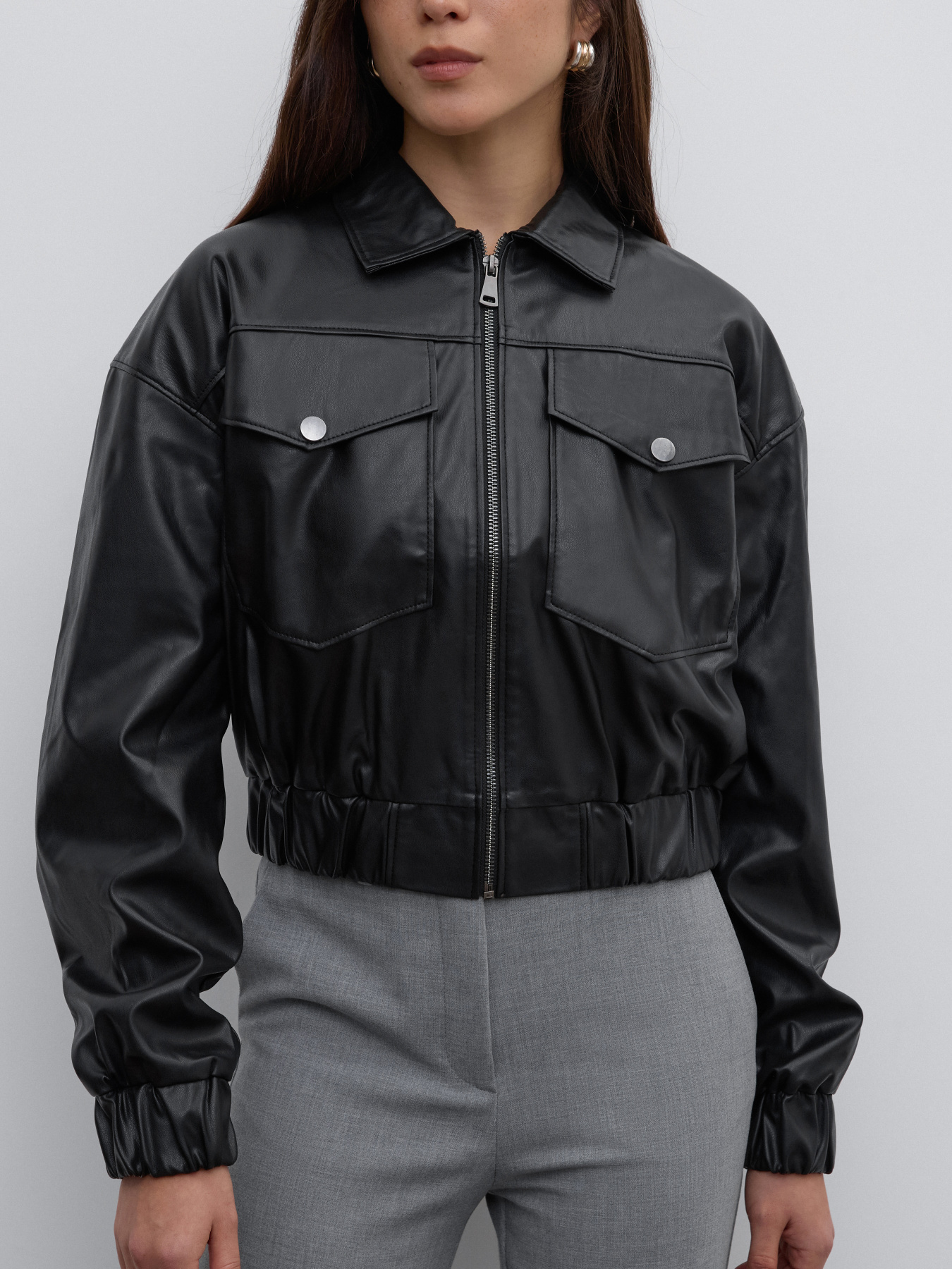 Куртка кожаная Estro модель 00482-9101 Фото