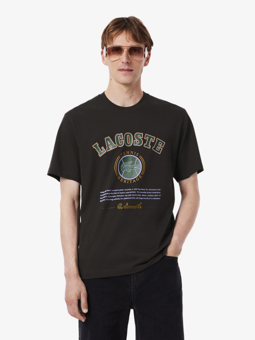 Футболка Lacoste модель TH5910SKB Фото