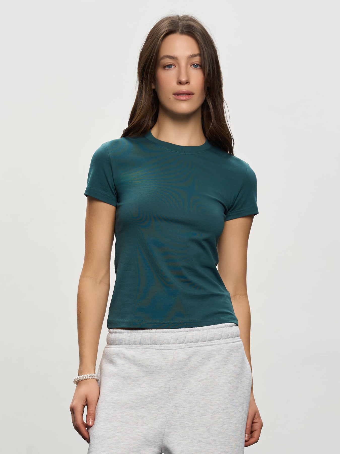 Футболка Роза модель 240239_sea Фото