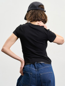 Футболка Роза модель 240239_black Фото