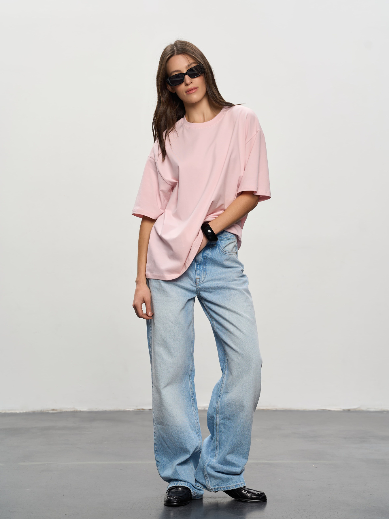 Футболка Роза модель 231105_powdery Фото