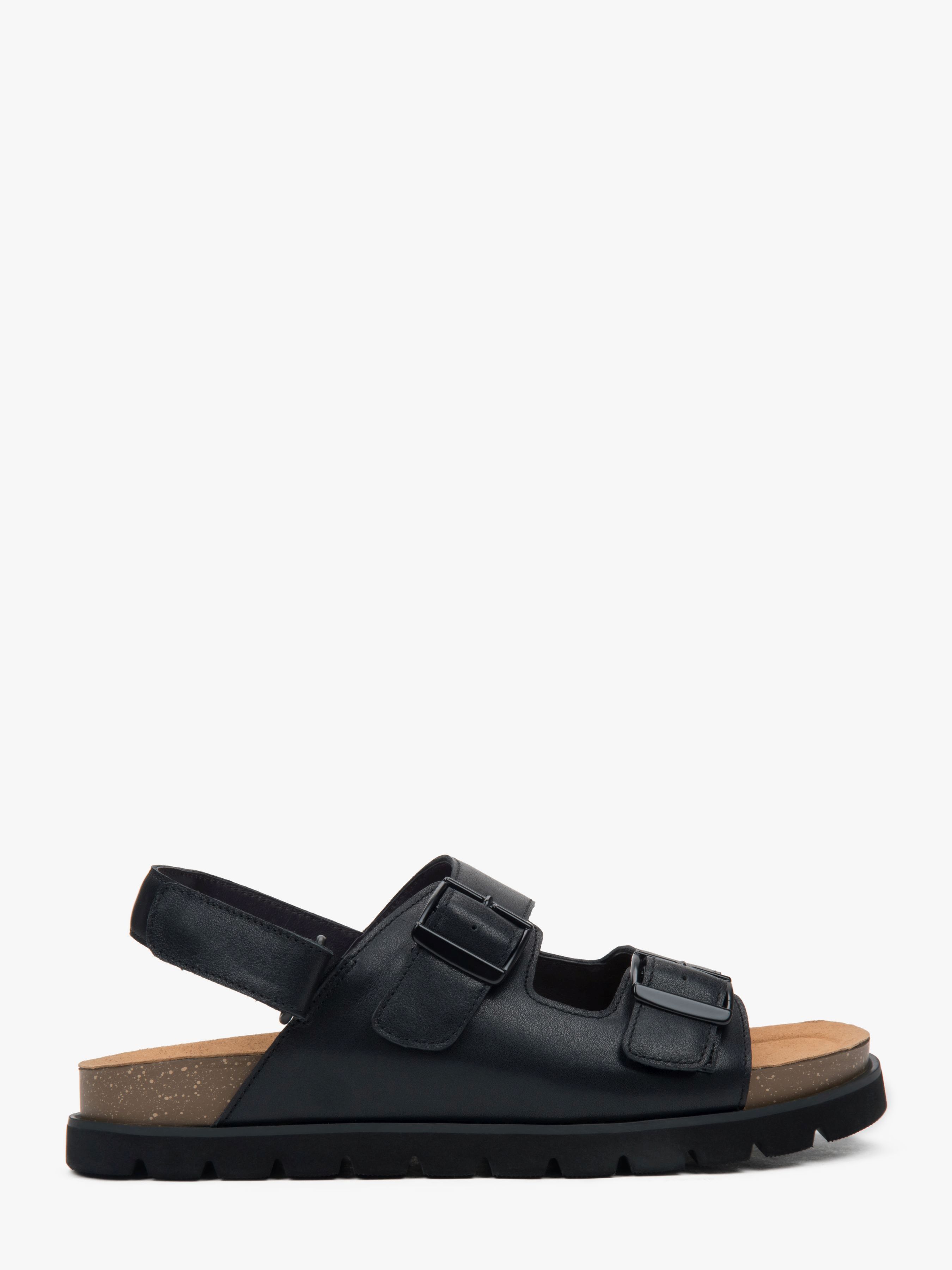 Шкіряні Чоловічі Сандалії Estro  (ER00116997) колір чорний