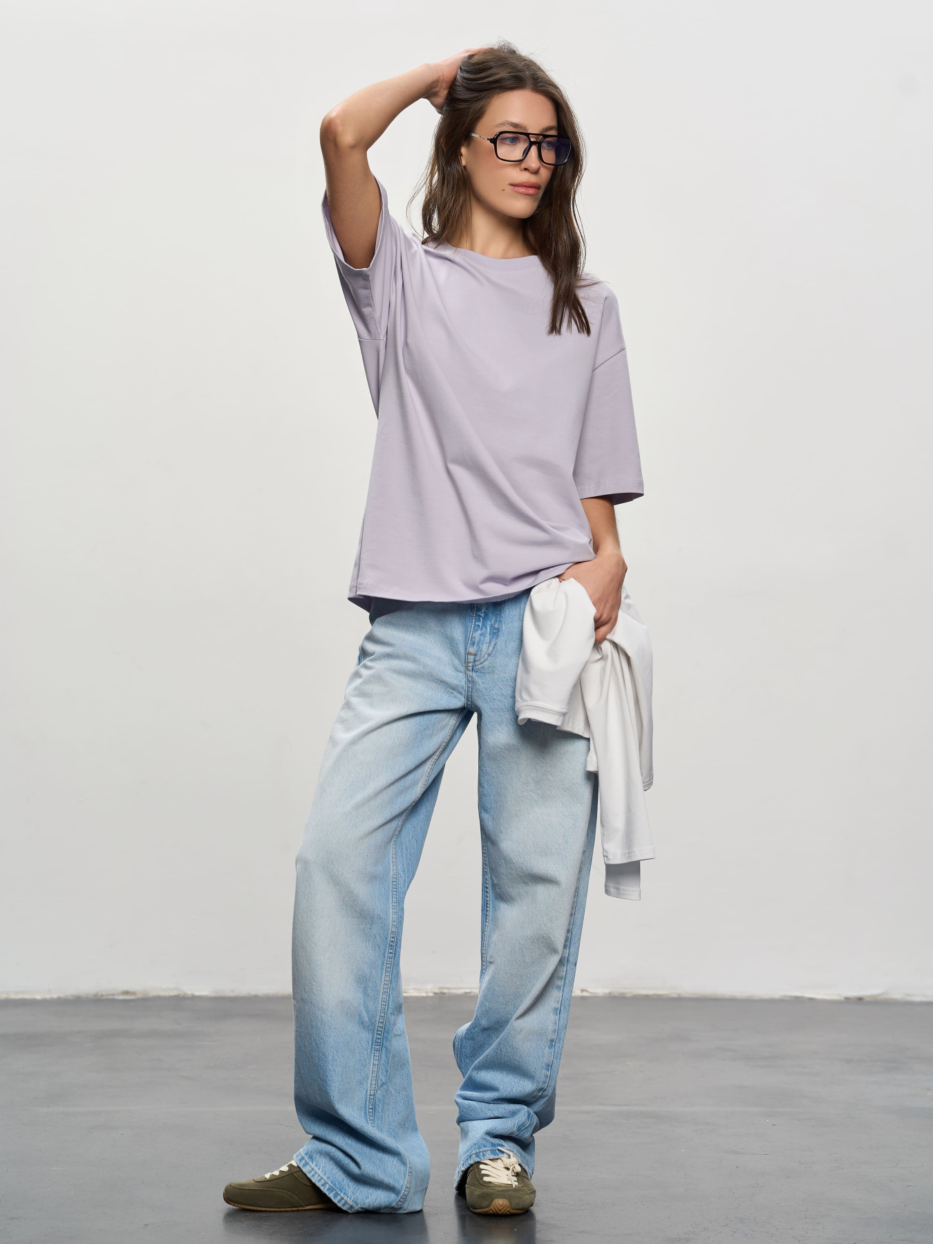 Футболка Роза модель 231105_gray Фото