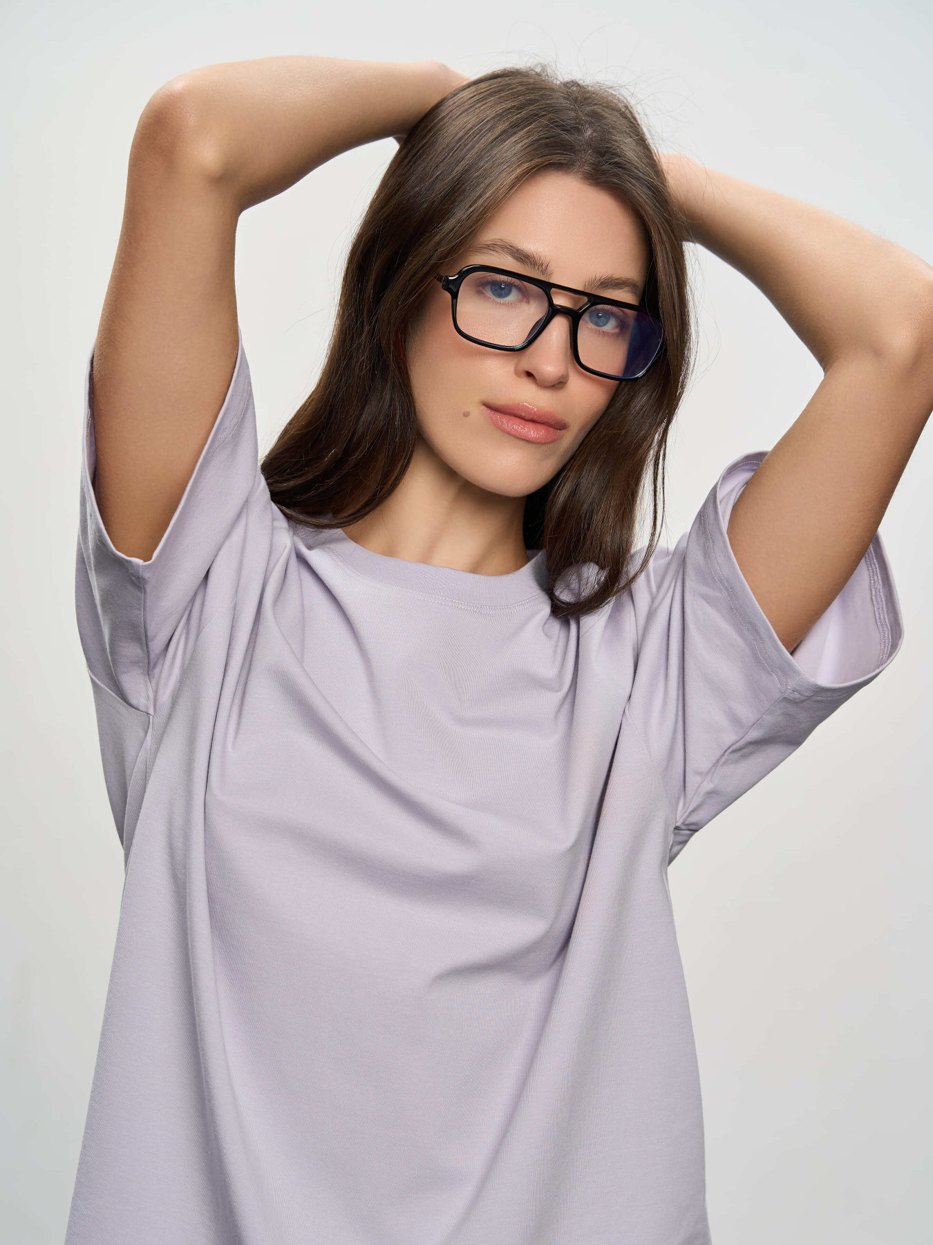 Футболка Роза модель 231105_gray Фото