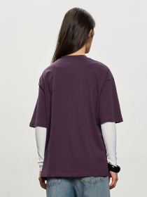Футболка Роза модель 231105_violet Фото