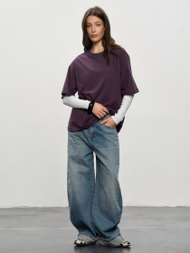 Футболка Роза модель 231105_violet Фото