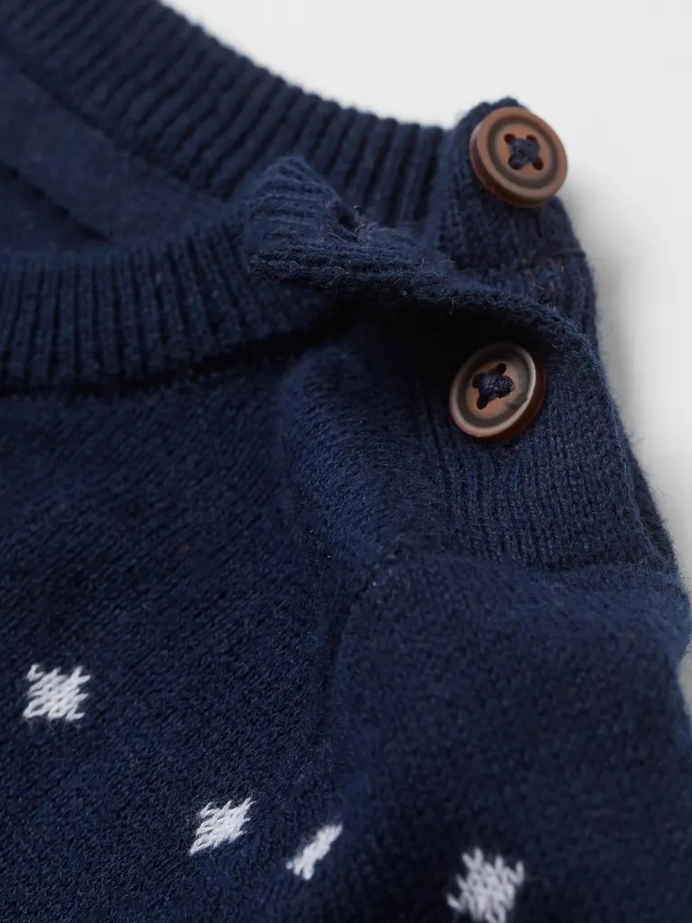 Свитер H&M модель 8849002abr_Темно-синий Фото