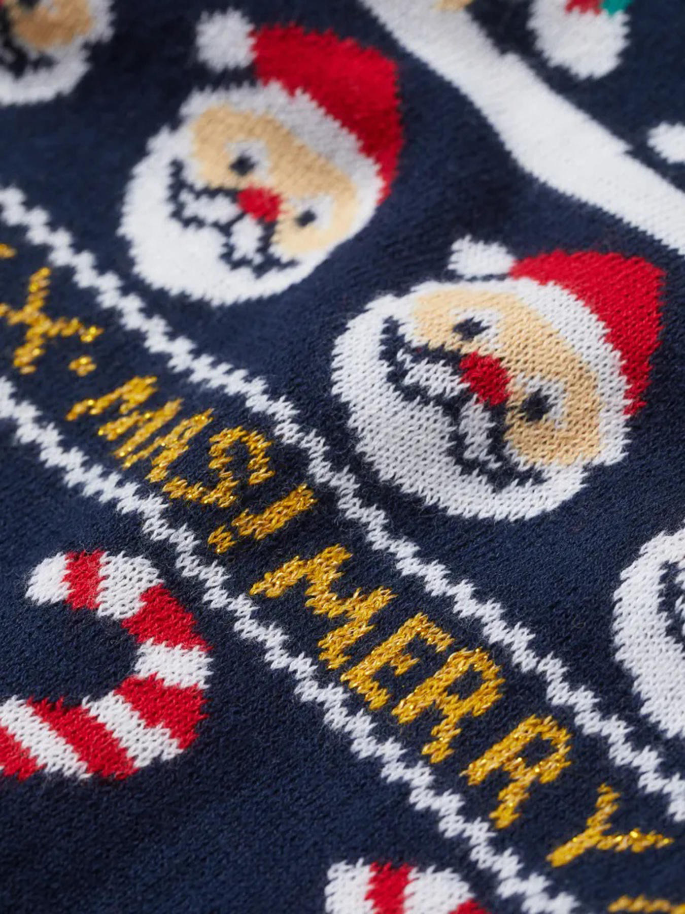 Свитер H&M модель 8849002abr_Темно-синий Фото