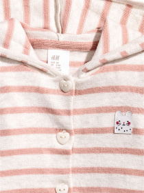 Кофта H&M модель 5116946ral_Бело-розовый Фото