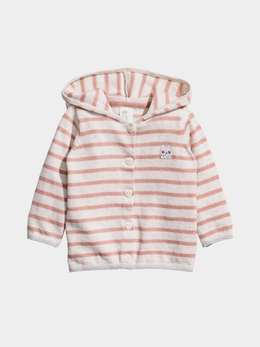 Кофта H&M модель 5116946ral_Бело-розовый Фото