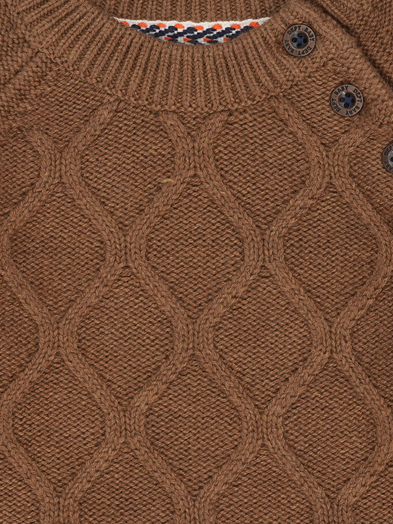 Свитер H&M модель 3001106ral_Коричневый Фото