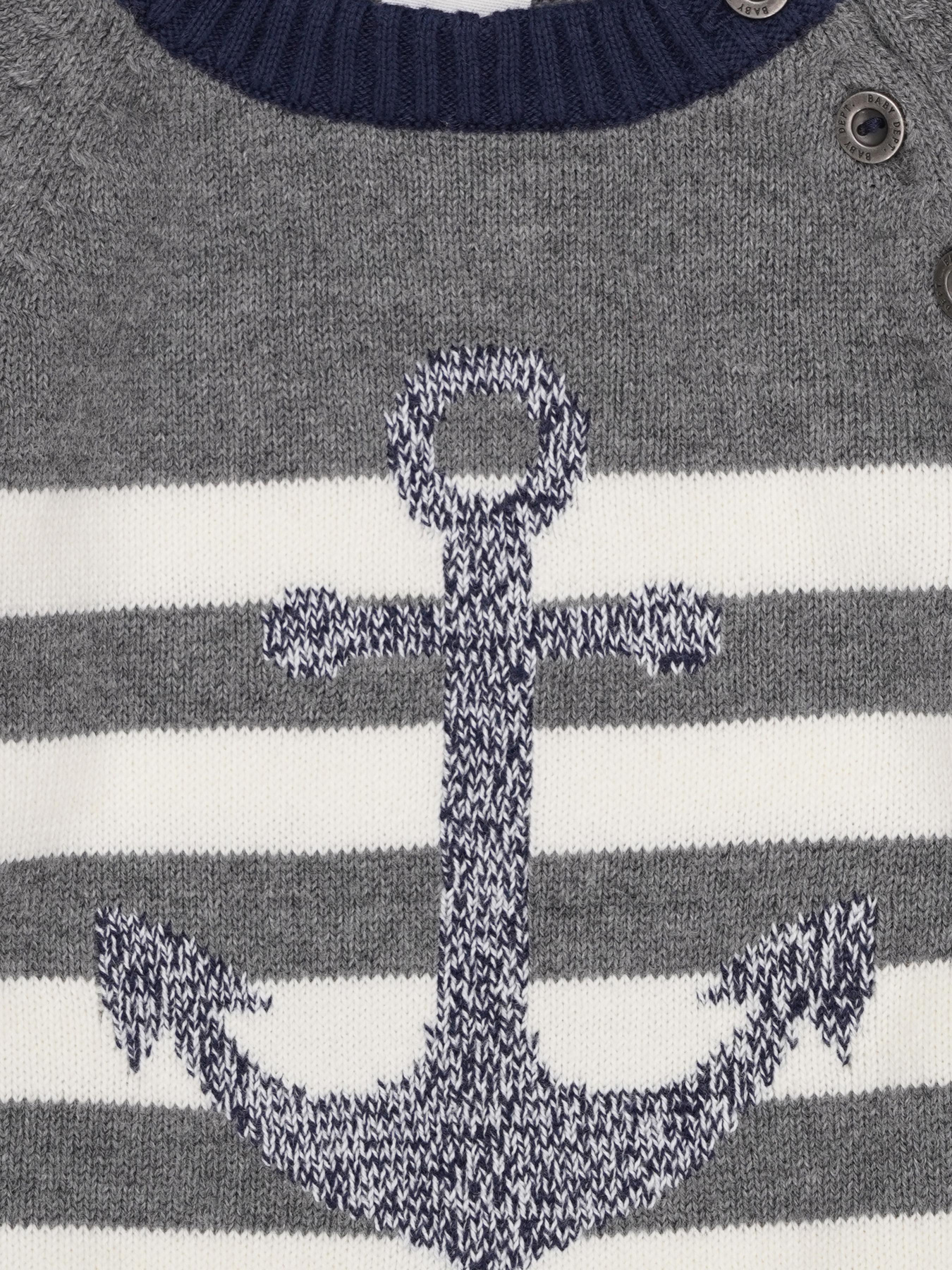 Свитер H&M модель 1002455arl_Комбинированный Фото