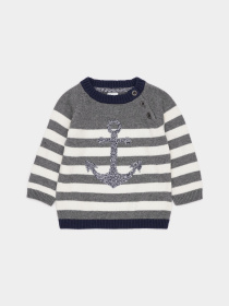 Свитер H&M модель 1002455arl_Комбинированный Фото