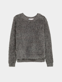 Свитер H&M модель 4530525ral_Темно-серый Фото