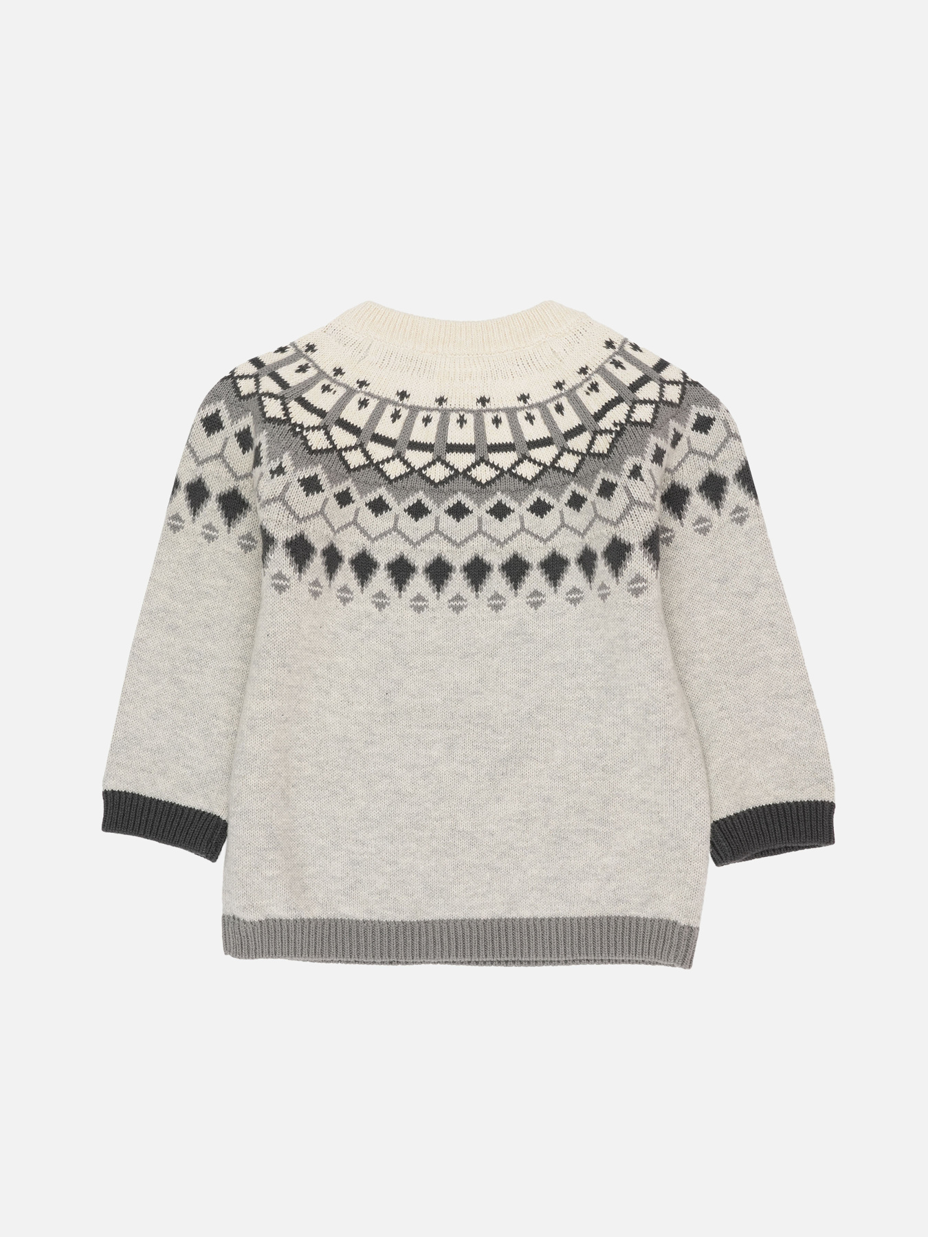 Свитер H&M модель 3001103ral_Серо-бежевый Фото