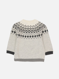 Свитер H&M модель 3001103ral_Серо-бежевый Фото