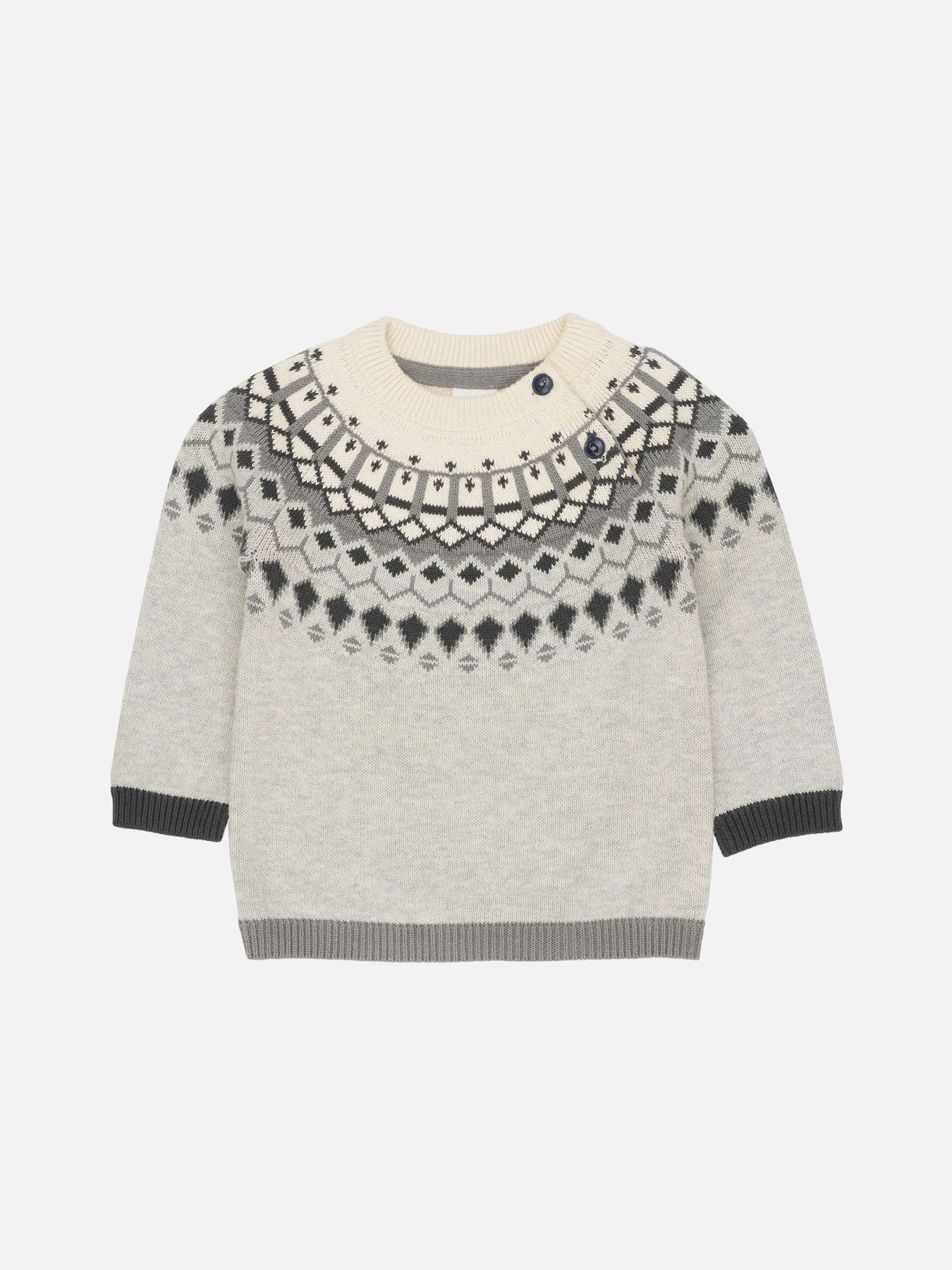 Свитер H&M модель 3001103ral_Серо-бежевый Свитер H&M модель 3001103ral_Серо-бежевый Фото