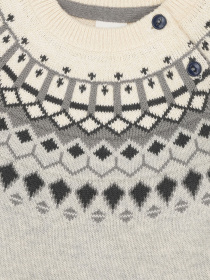 Свитер H&M модель 3001103ral_Серо-бежевый Свитер H&M модель 3001103ral_Серо-бежевый Фото