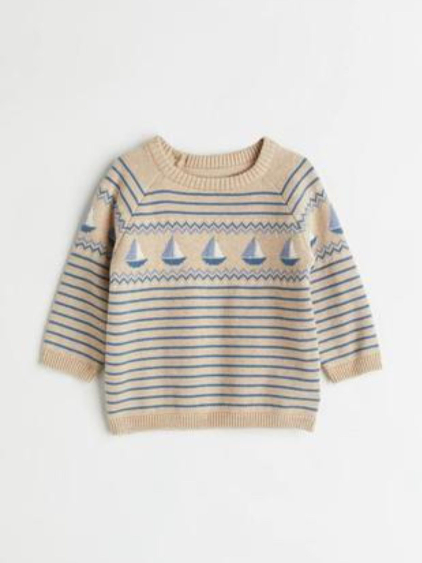 Свитер H&M модель 8909595kwer_Бежевый Фото