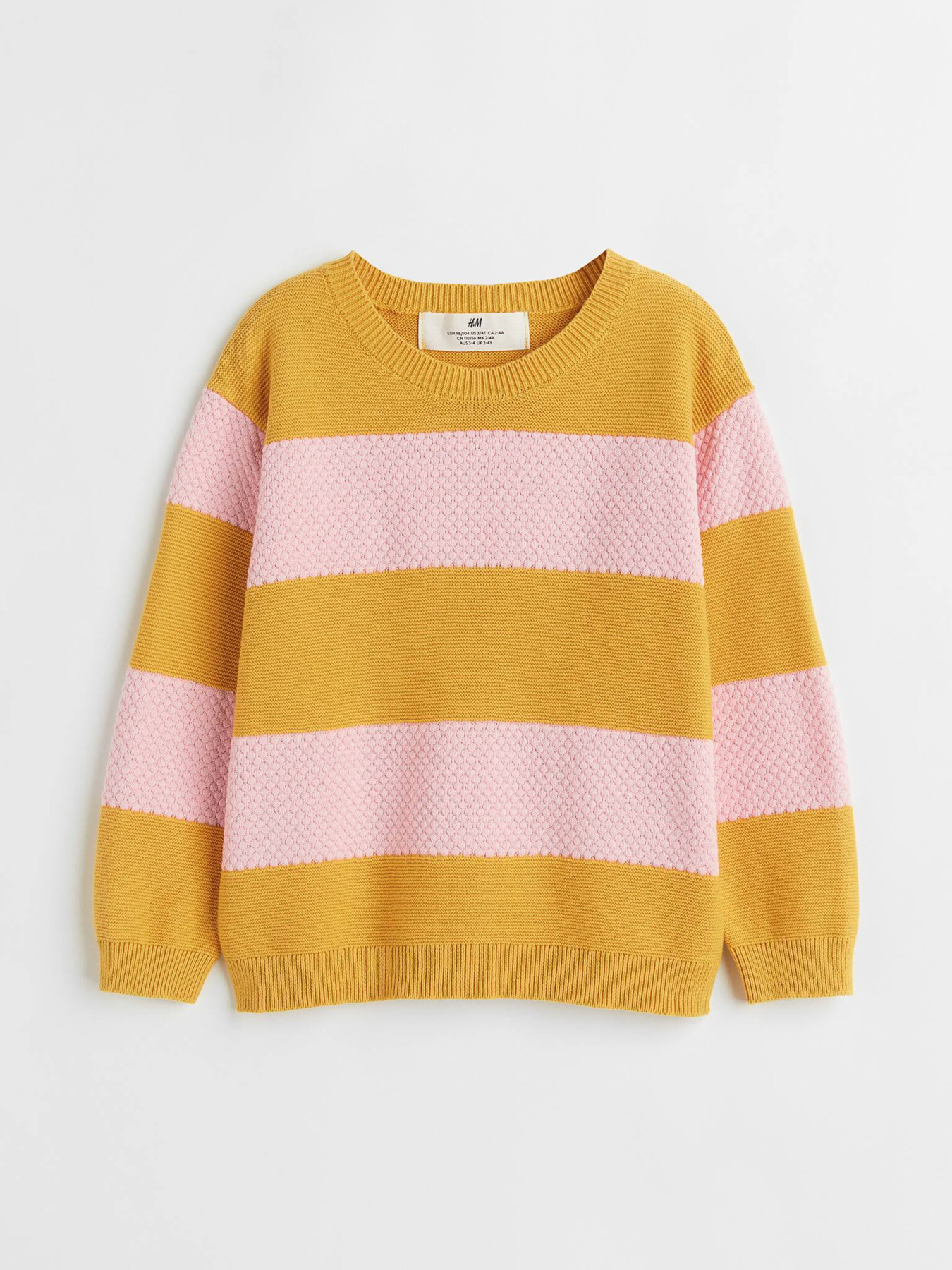 Светр H&M модель 9263345kwer_Желтый Фото