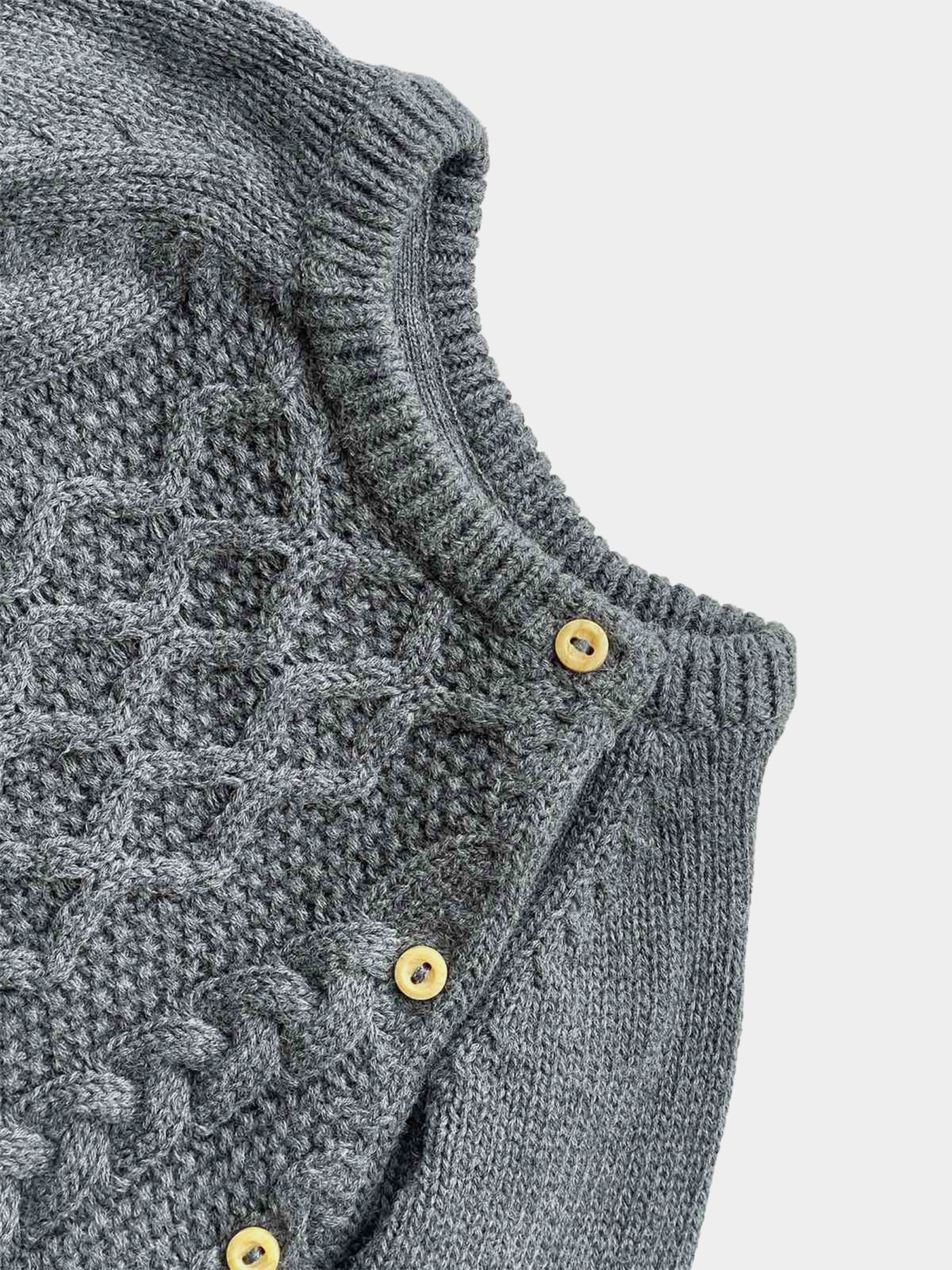 Свитер H&M модель 1465521kwer_Серый Фото