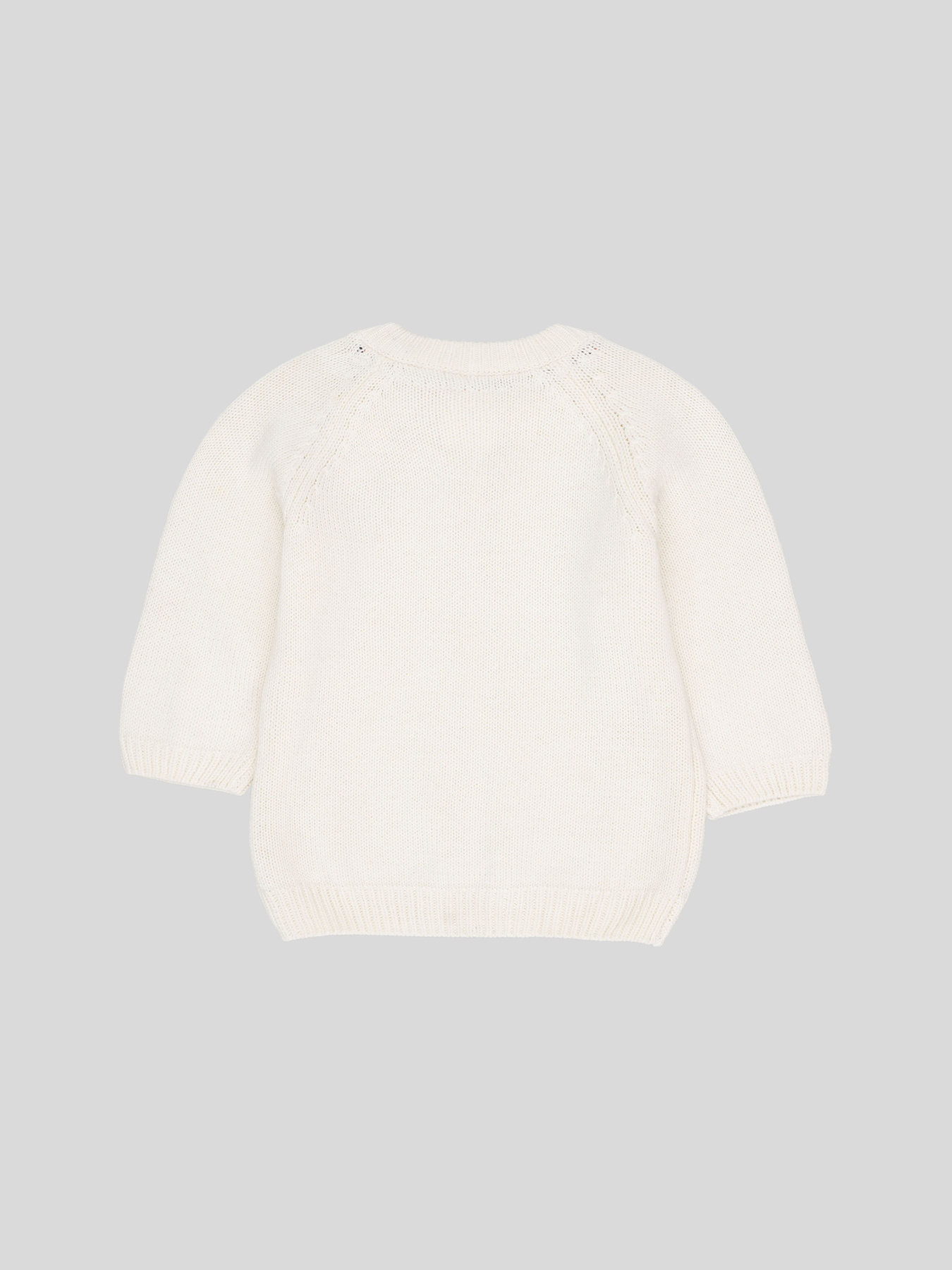 Свитер H&M модель 3001113ral_Молочный Свитер H&M модель 3001113ral_Молочный Фото