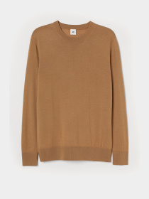 Свитер H&M модель 8636442wer_Светло-коричневый Свитер H&M модель 8636442wer_Светло-коричневый Фото