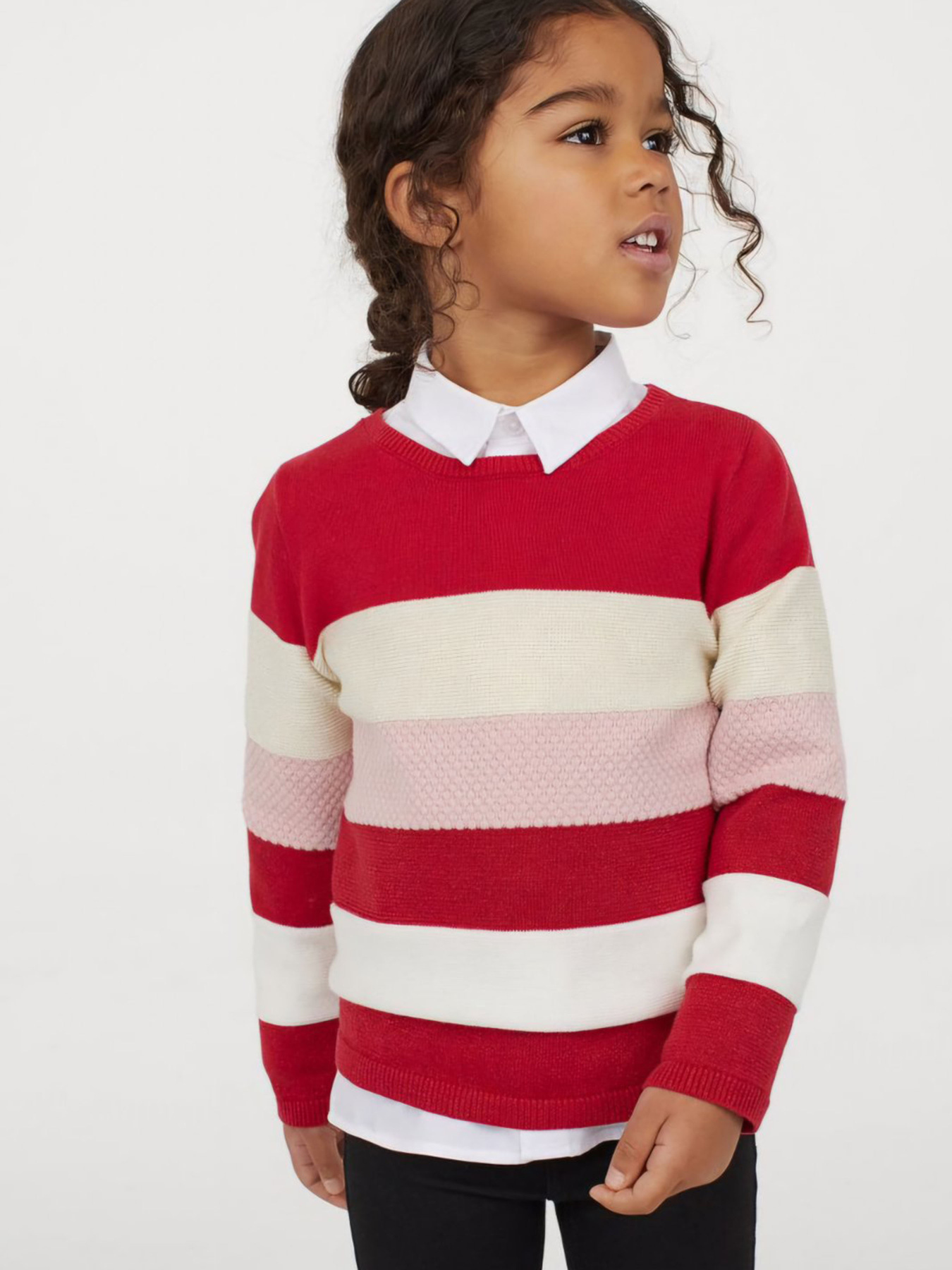 Свитер H&M модель 9360973kwer_Красный Фото