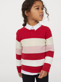 Свитер H&M модель 9360973kwer_Красный Фото