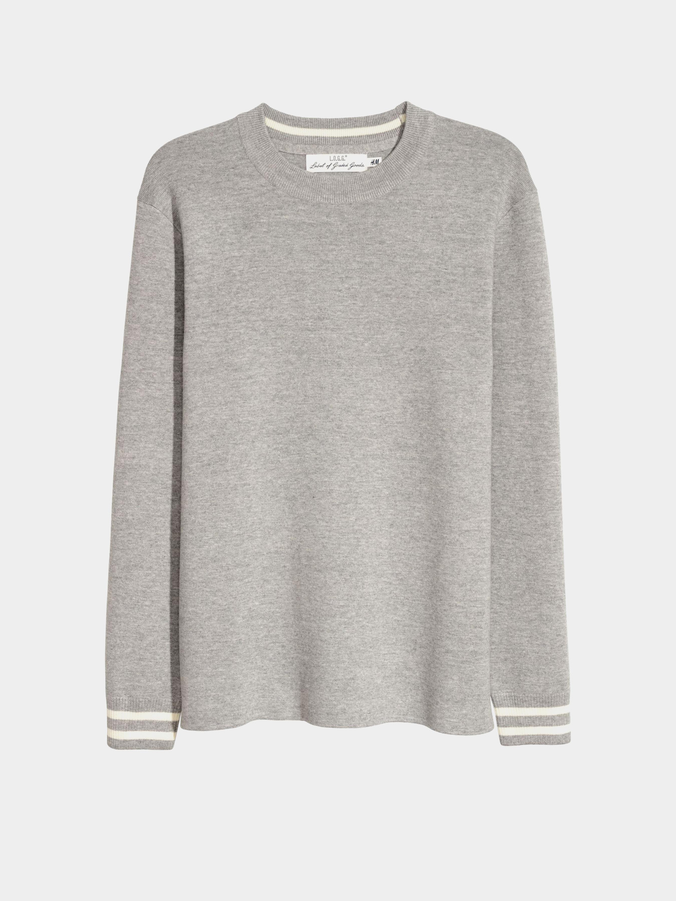 Светр H&M модель 6264857arl_Светло-серый Фото