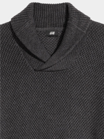 Светр H&M модель 5420456ral_Темно-серый Фото