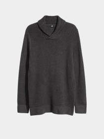 Светр H&M модель 5420456ral_Темно-серый Фото