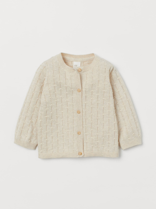 Кофта H&M модель 7550632kwer_Светло-бежевый Фото