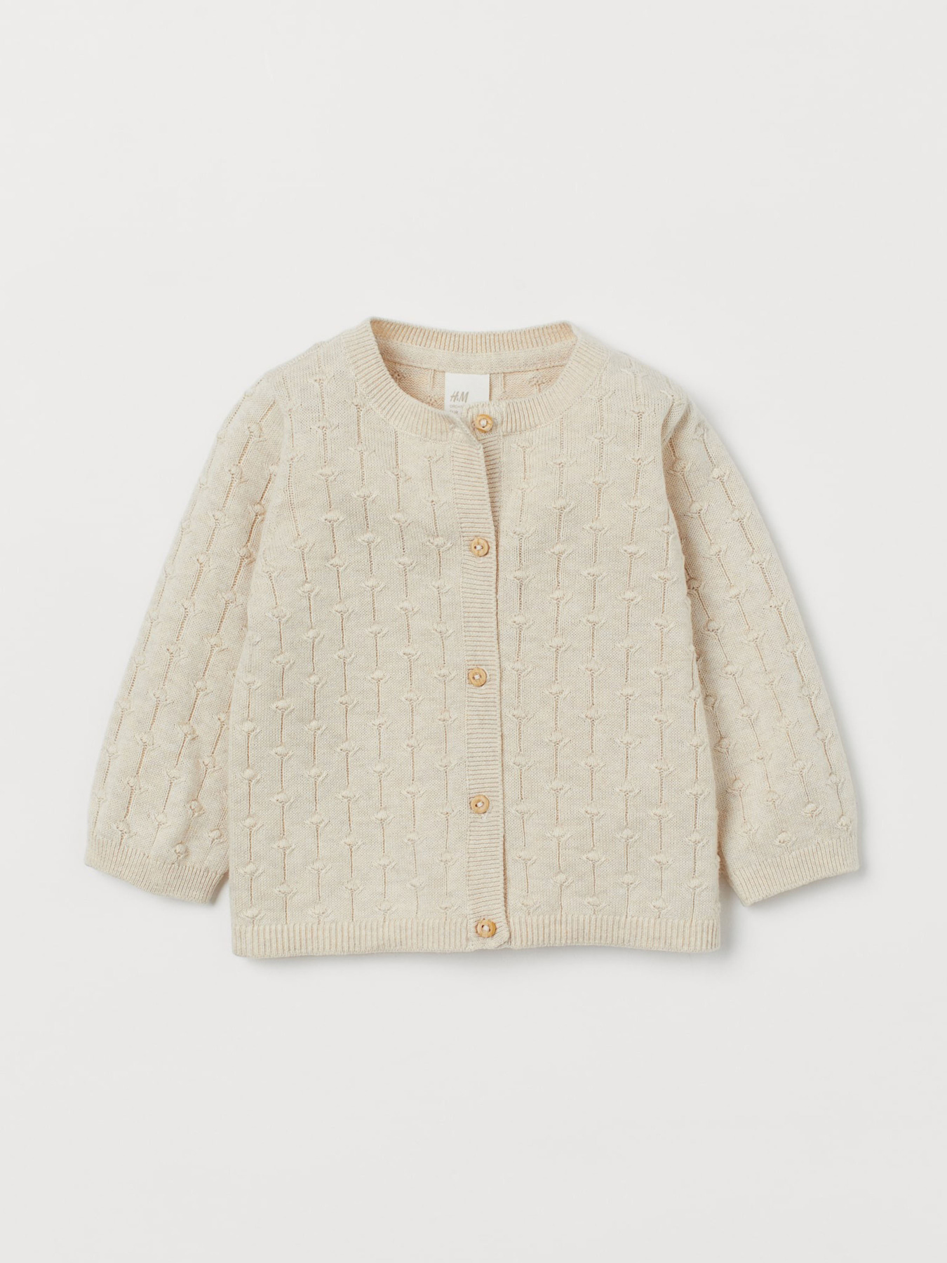 Кофта H&M модель 7550632kwer_Светло-бежевый Фото