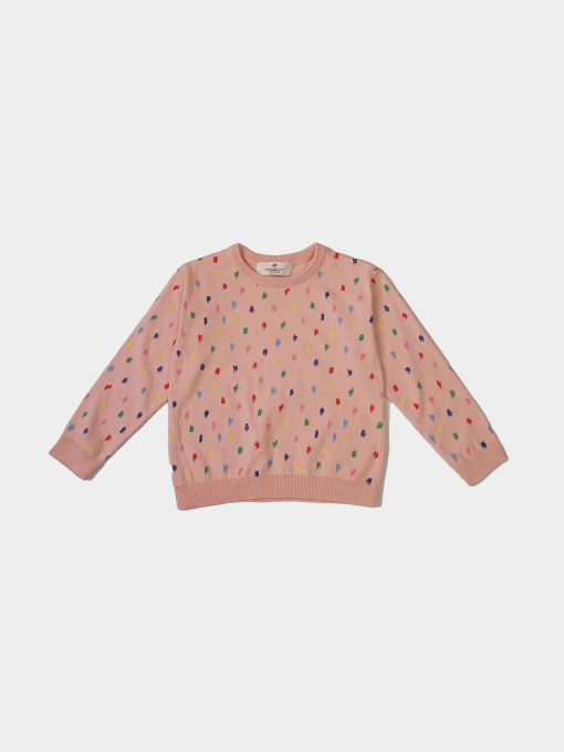 Свитер H&M модель 5263981kwer_Светло-розовый Фото