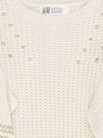 Светр H&M модель 3001101ral_Светло-бежевый Фото