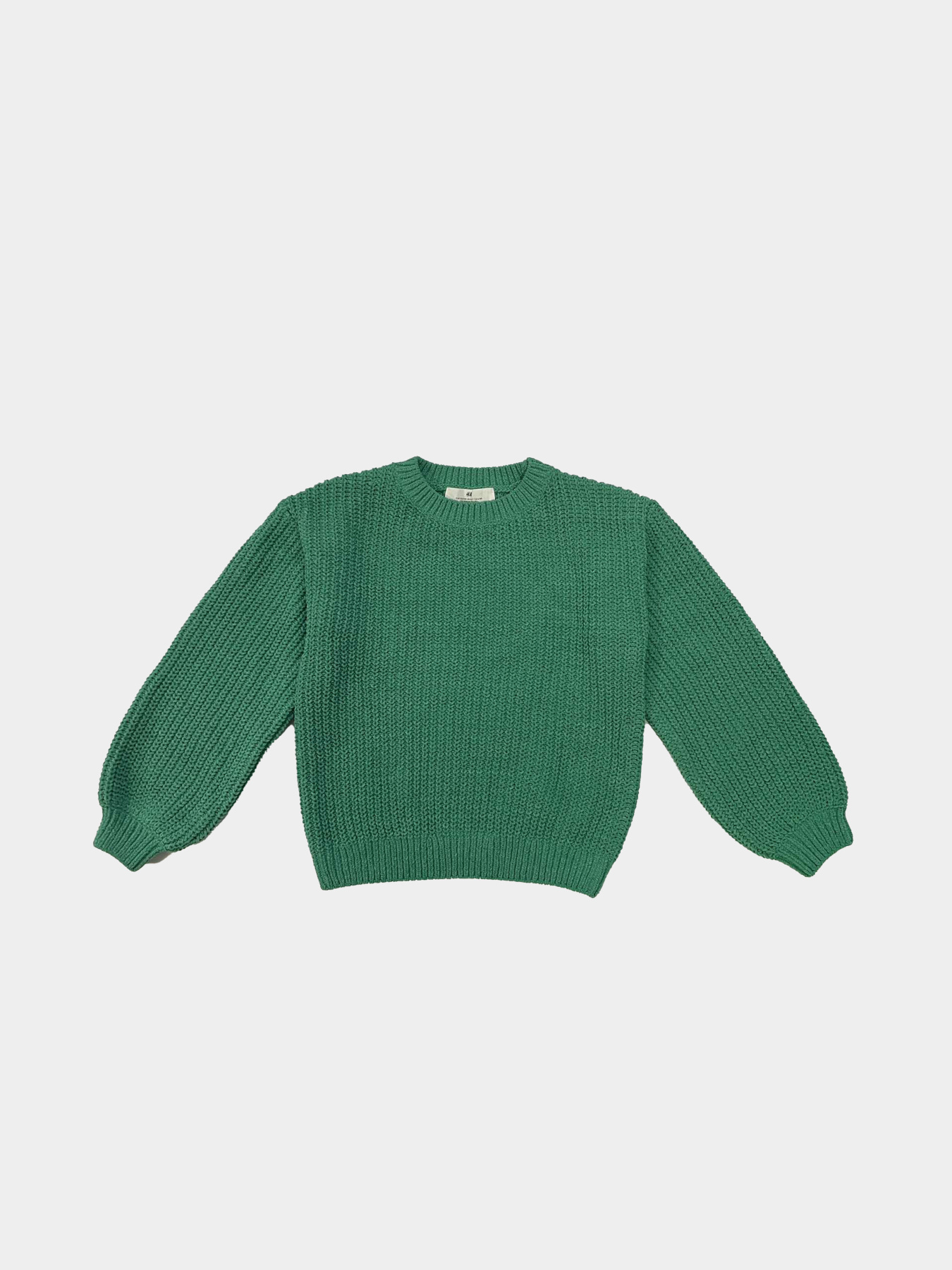 Свитер H&M модель 1245987kwer_Зеленый Фото