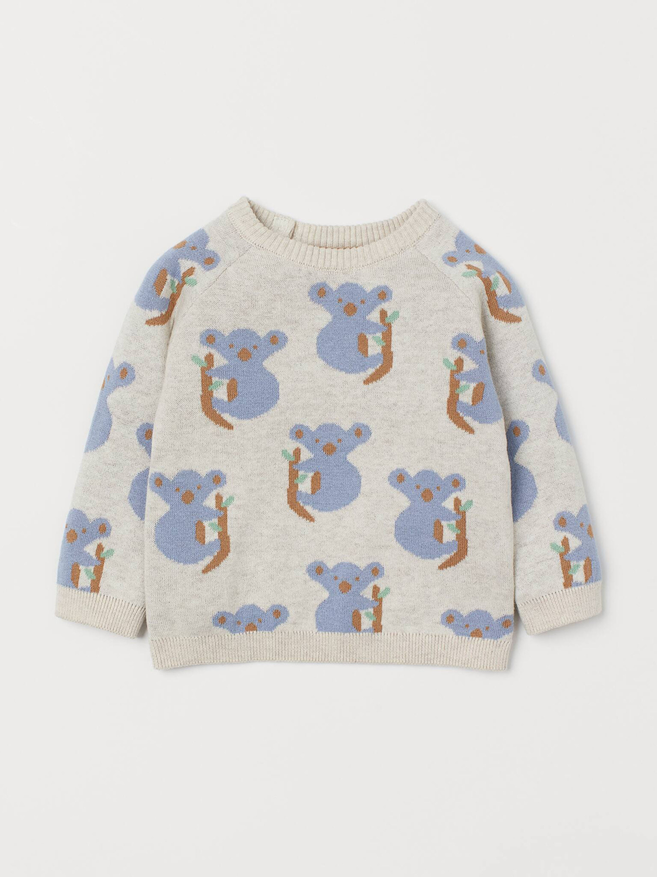 Свитер H&M модель 8200481kwer_Светло-бежевый Фото