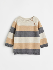 Свитер H&M модель 9129856kwer_Бежевый Фото