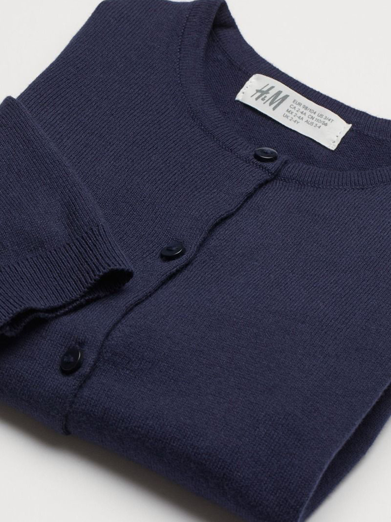 Кофта H&M модель 8136092kwer_Темно-синий Фото