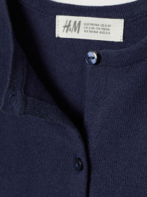 Кофта H&M модель 8136092kwer_Темно-синий Фото