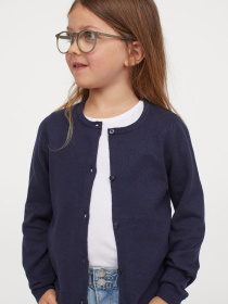 Кофта H&M модель 8136092kwer_Темно-синий Фото