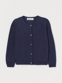 Кардиган H&M модель 8136092kwer_Темно-синий Фото