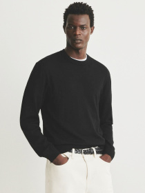 Свитер H&M модель 1414216wer_Черный Свитер H&M модель 1414216wer_Черный Фото