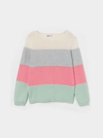 Свитер H&M модель 3647981kwer_Комбинированный Фото