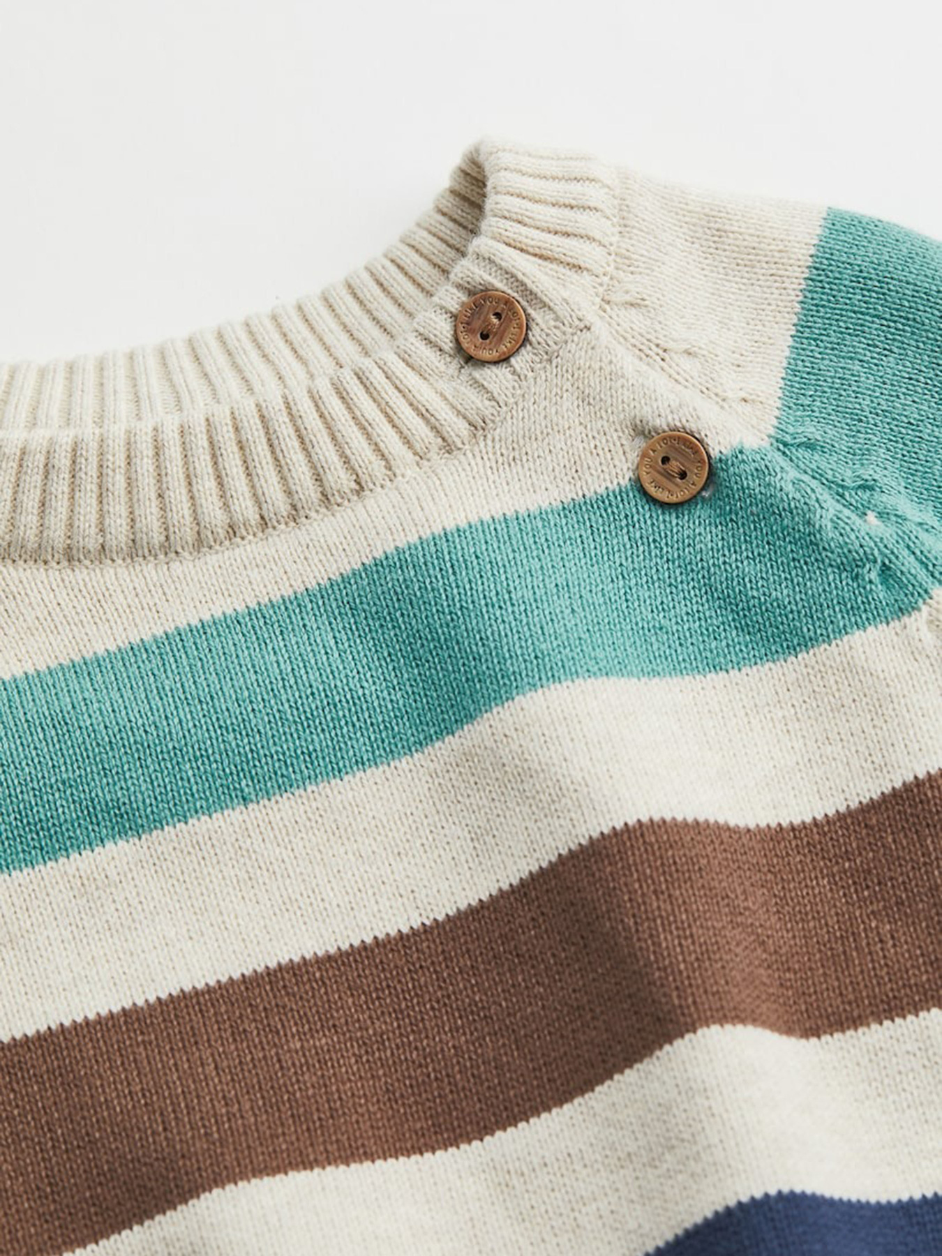 Свитер H&M модель 9129856kwer_Комбинированный Фото