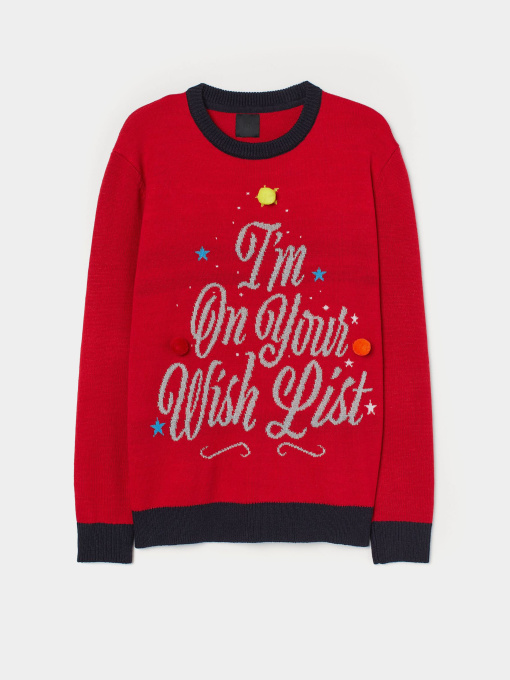 Светр H&M модель 9619672wer_Красный Фото