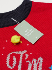 Свитер H&M модель 9619672wer_Красный Фото