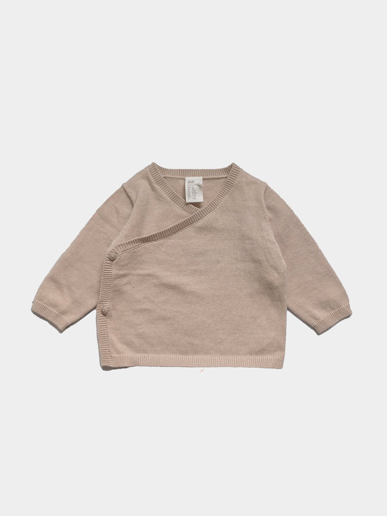 Кофта H&M модель 2387156kwer_Бежевый Фото